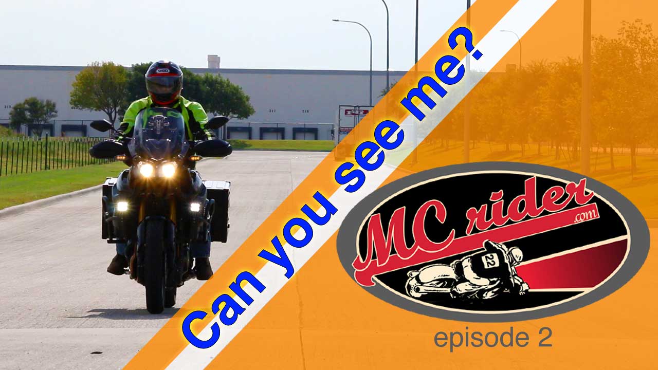 Can you see me now? Motorcycle visibility - MCrider