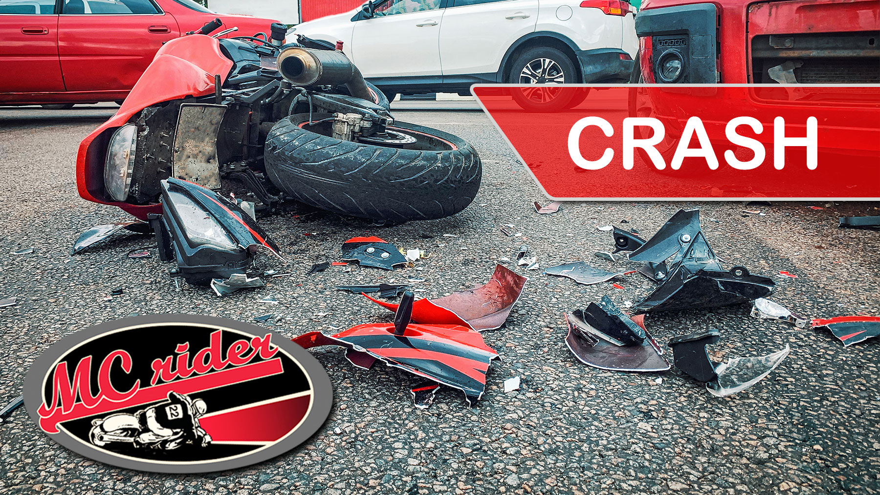 Motorcycle crash caused by a mechanical issue - MCrider